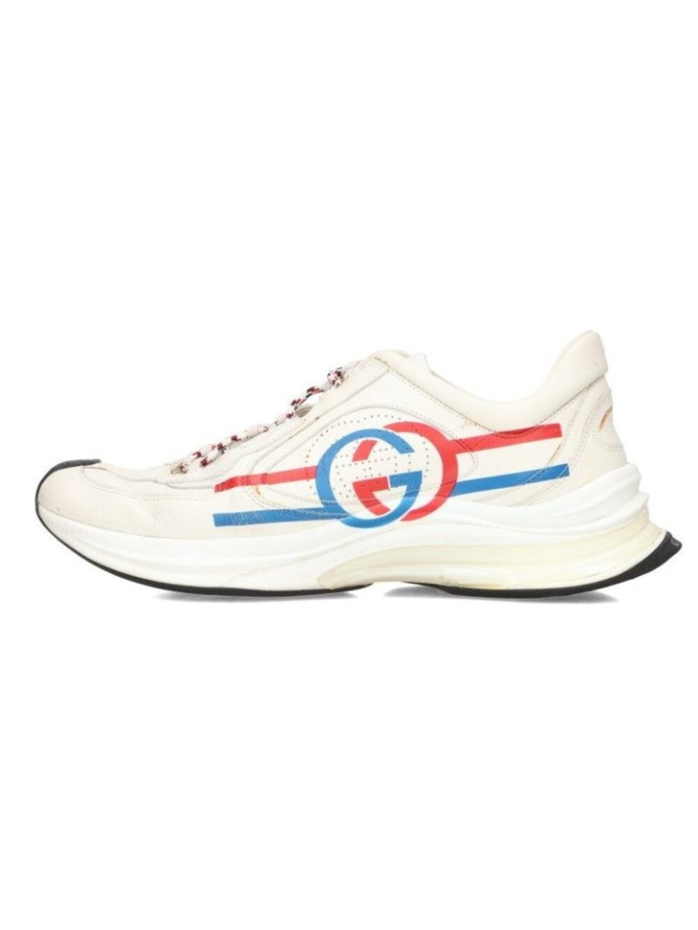 Gucci Run GG Logo Low-Top Sneakers